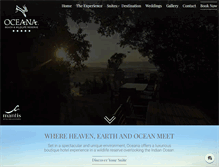 Tablet Screenshot of oceanareserve.com